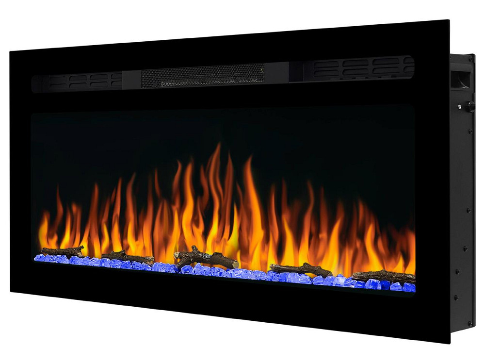 Електрокамін настінний / вбудовуваний ArtiFlame AF37WR з обігрівом і звуком горіння вогню Львів - фото 4