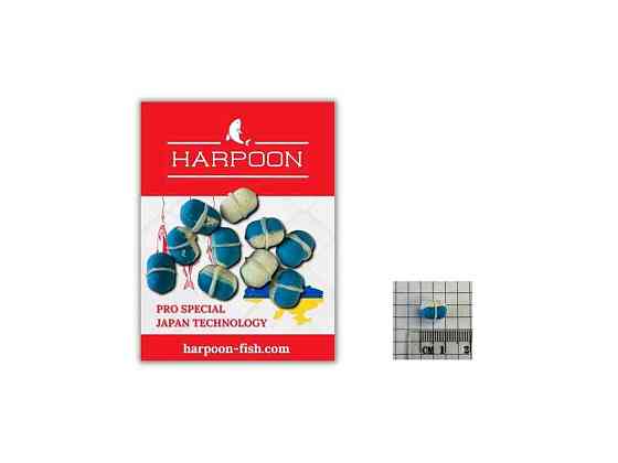 Міні-Бойл з резинкою плаваючі 9*8мм Аніс/Слива ТМ HARPOON Київ