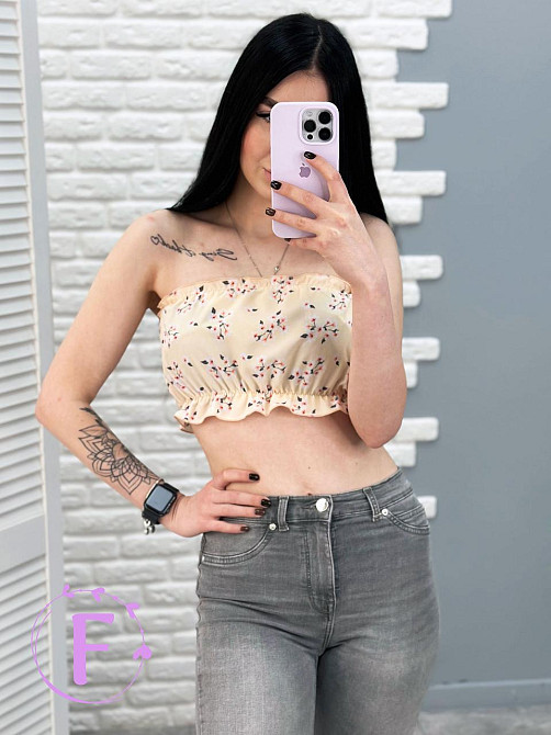 Летний топ с рюшами «Ruffie» оптом Киев - изображение 8