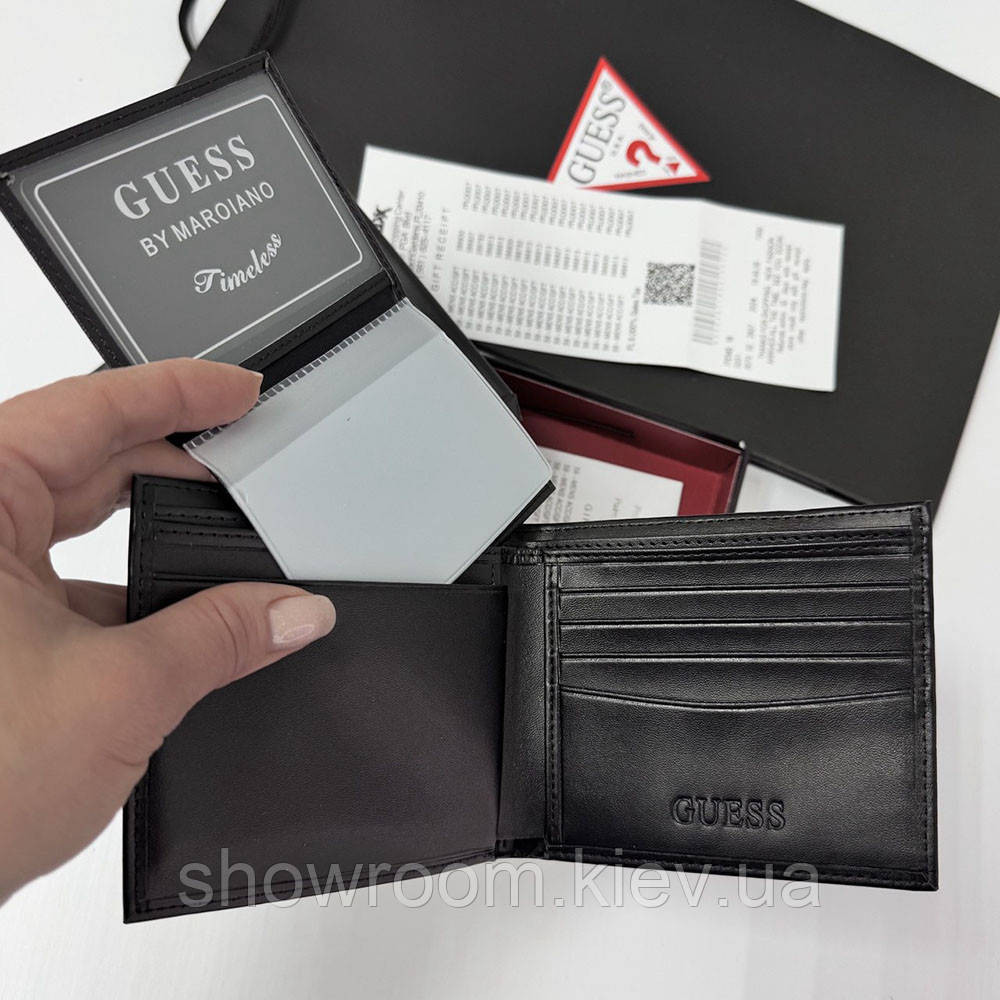 Мужской брендовый кошелек Guess (6008) Киев - изображение 5