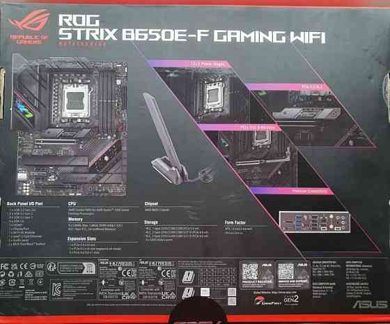 Asus Rog Strix B650E-F Gaming Wifi. Київ
