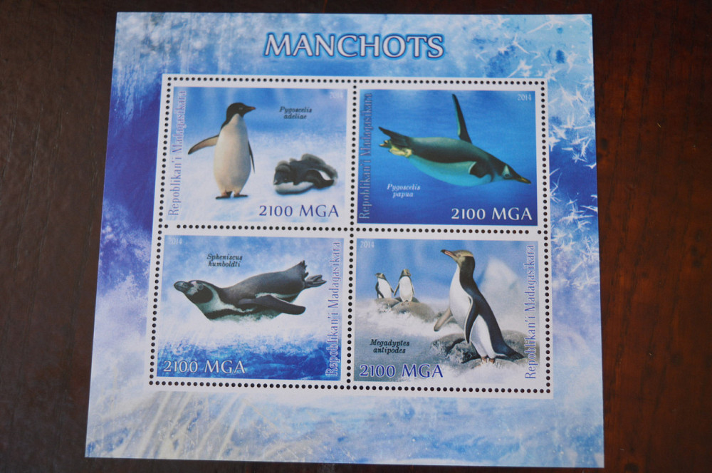 Мадагаскар. Фауна. Личности. Блок. (А-35) Полтава - фото 1