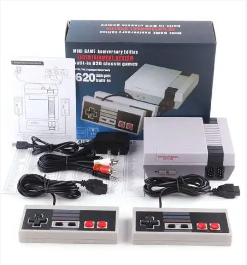 Ігрова приставка Dendy Mini Game з 2 джойстиками, 620 ігор, NES Anniversary Edition для ТБ Одеса - фото 1