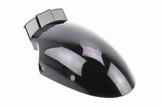 пластик - крило переднє (задня частина), глянцевий ЧОРНИЙ Київ