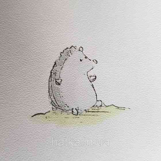 Шпалери флізелінові дитячі экологтчески чисті Lutece Tartine et Chocolat ведмедики слоники їжачки зайці на Київ