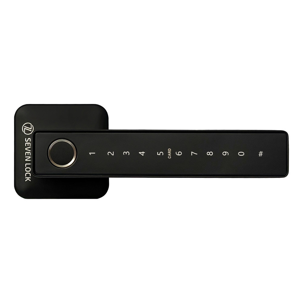 Умный дверной биометрический замок SEVEN LOCK SL-7738BF Киев - изображение 6