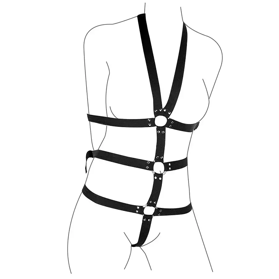 Набір для фіксації Art of Sex - BDSM Fixation Black Night Simple Львів - фото 3