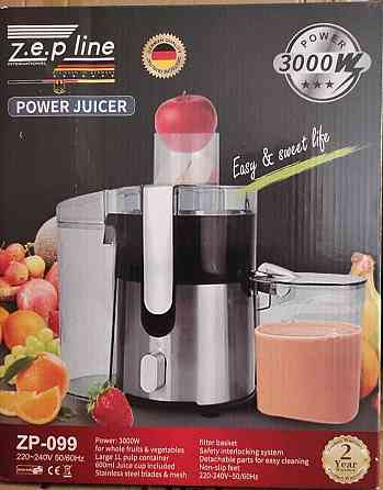 ZP-099.Соковыжималка Zepline ZP-099 с усиленной мощностью 3000W Киев