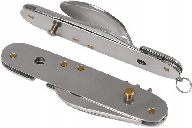 Туристичний Набір Столових приладів 6в1 + Чохол Mil-Tec від Sturm (14630000) Нержавіюча сталь Нововолинськ - фото 8