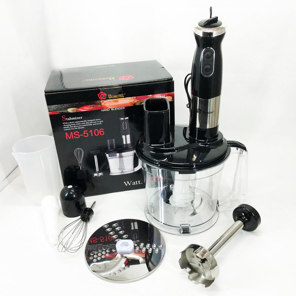 Занурювальний блендер для домашнього використання Domotec, Блендер для приготування дитячого харчування BH-29 Львів - фото 11