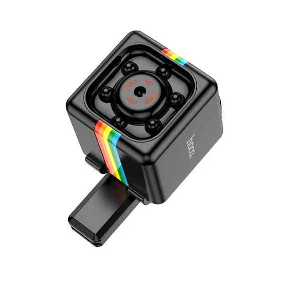 Камера портативна HOCO DI13 1080p, TF, чорна Вінниця