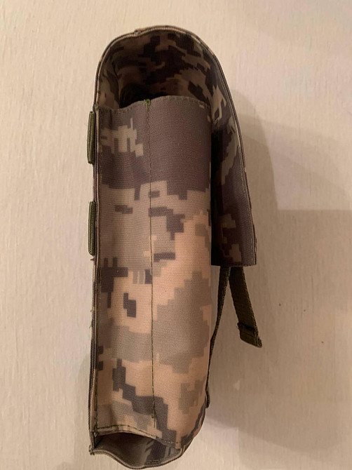 Підсумок під магазини АК подвійний закритий піксель, олива, сумка под магазины ак Днепр - изображение 7