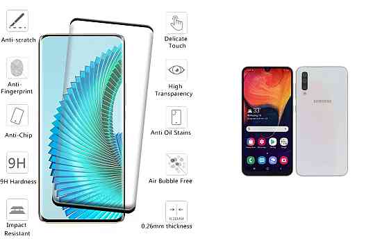 Захисне скло HyperGlass Pro для Samsung Galaxy A50 2019, Galaxy A50s 2019 – максимальна чутливість та захист Київ