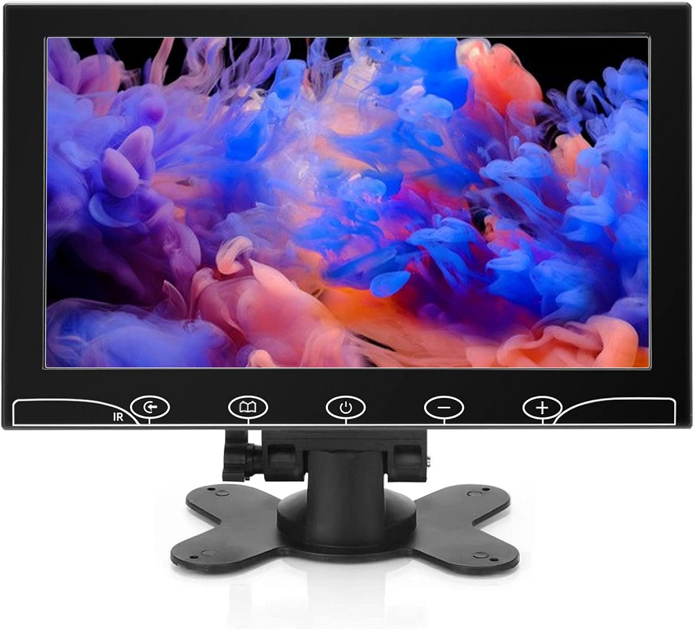 Монітор для відеоспостереження 10.1", AV+VGA+HDMI+RCA роз'єми, 1024*600 IPS клас "А" Луцьк - фото 1