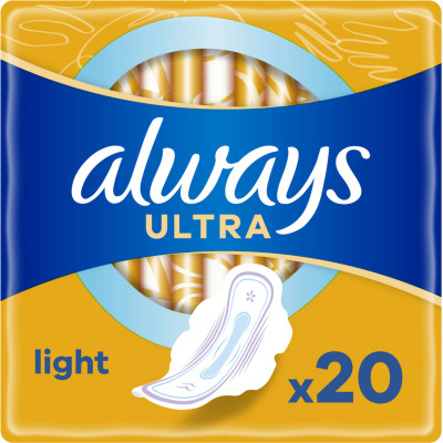 Гігієнічні прокладки Always Ultra Light 20 шт. (8700216022309) Вінниця - фото 1