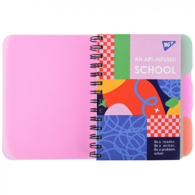 Блокнот Yes В6 Art-infused 144 листа пластиковая обложка (681989) Винница - изображение 1