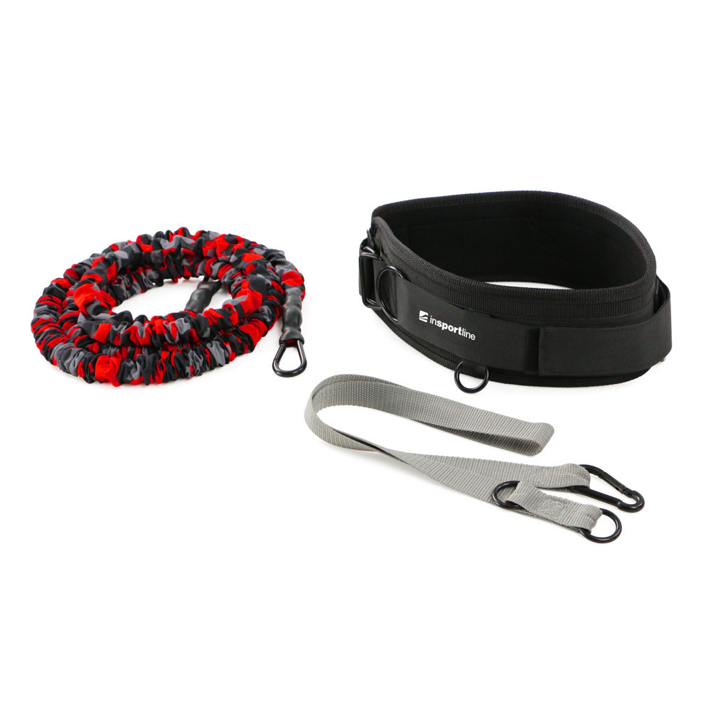 Лента эспандер для упражнений inSPORTline Byfaster 2600 260 см/29 кг черно-красная Киев - изображение 2