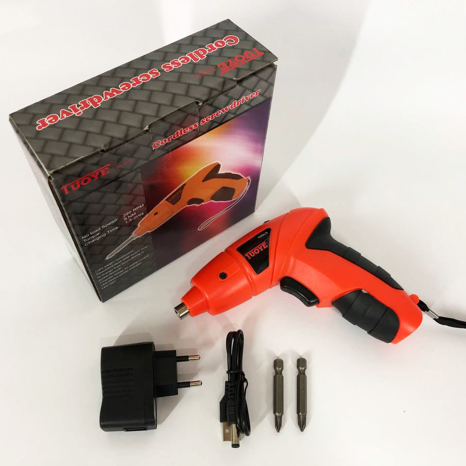 Шуруповерт акумуляторний з АКБ, Економічний варіант шуруповерта, Ручний інструмент шуруповерт AB-70 Львів - фото 3