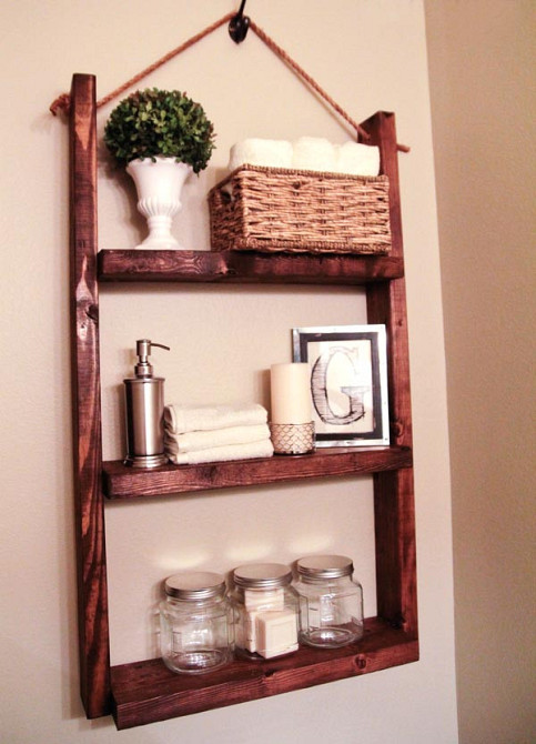 Полиця над унітазом "Партола" капучино Миколаїв - фото 2