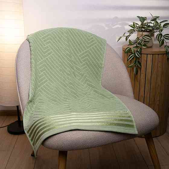 Полотенце для рук и лица махровое SOFT GM Textile 40х70см 500г/м2 (Мятный) Сумы