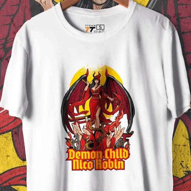 Футболка для підлітка хлопчика з принтом Ван Пис Ніко Робін Розмір 160 Anime10177 Дніпро - фото 4