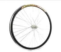 Обод велосипедный (в сборе) 24 (зад, 36 спиц, алюминий, под диск) (двойной) на пром подшипниках Мукачево - изображение 1