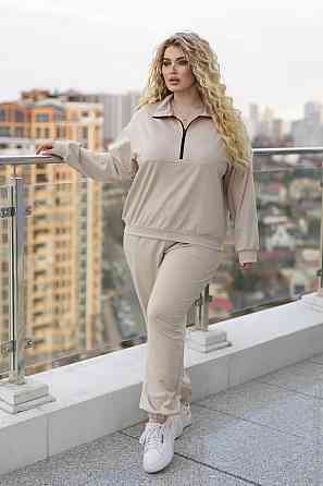 Спортивный костюм женский из двунитки 