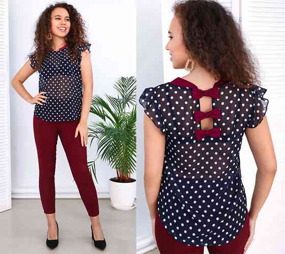 Женский брючный костюм «Тринити» оптом | Норма | Распродажа модели Киев