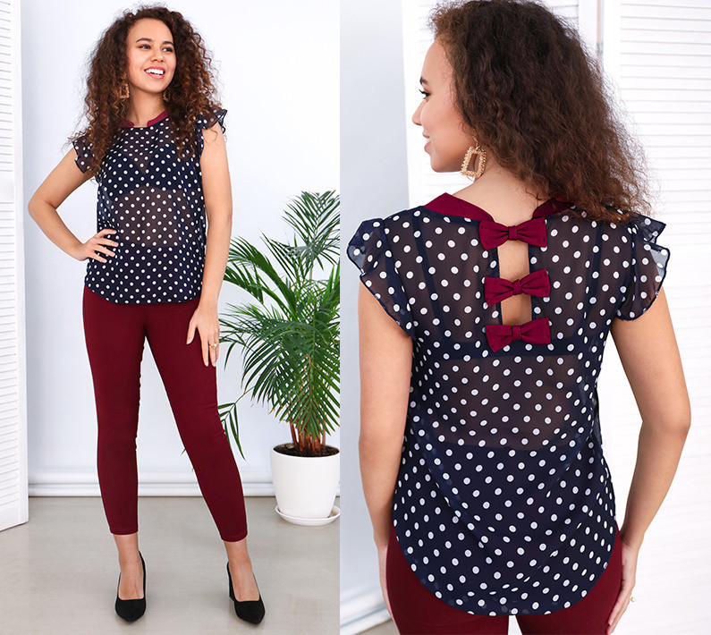 Женский брючный костюм «Тринити» оптом | Норма | Распродажа модели Киев - изображение 6