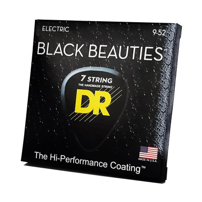 Струны для гитары DR Strings Black Beauties Electric - Light 7-String (09-52) (BKE7-9) Винница - изображение 2