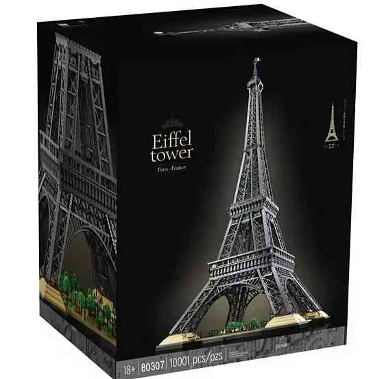 Конструктор Icons Eiffel Tower (10001 деталей) — масштабна колекційна модель Ейфелевої вежі з коробкою Київ
