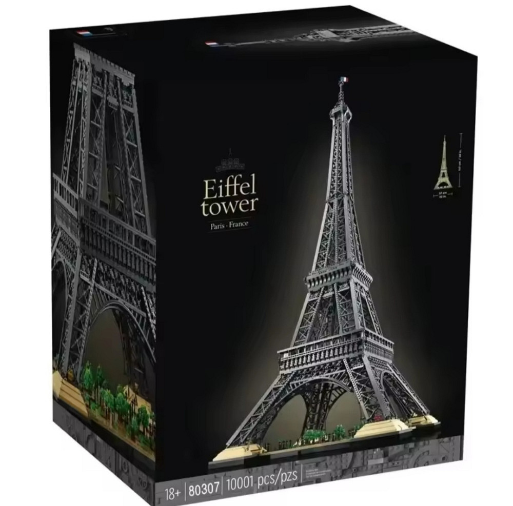 Конструктор Icons Eiffel Tower (10001 деталей) — масштабна колекційна модель Ейфелевої вежі з коробкою Київ - фото 1