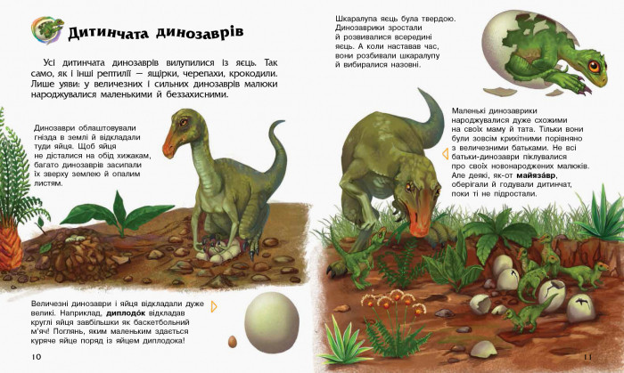 Дитяча енциклопедія про Динозаврів 614022 для дошкільнят Вінниця - фото 3