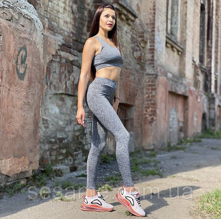 Костюм для тренувань жіночий лосини та топ для фітнесу Харків - фото 1