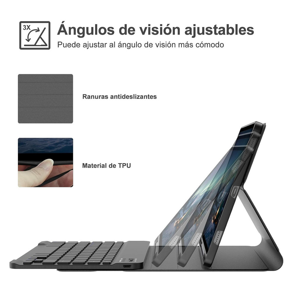 Чехол-клавиатура для Samsung Galaxy Tab S10 FE/S9 FE 10.9