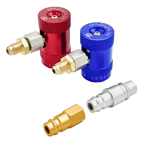 Комплект заправних муфт і перехідників R1234yf для автокондиціонера VALUE-500PLUS LAUNCH VALUE1234kit Одеса - фото 1