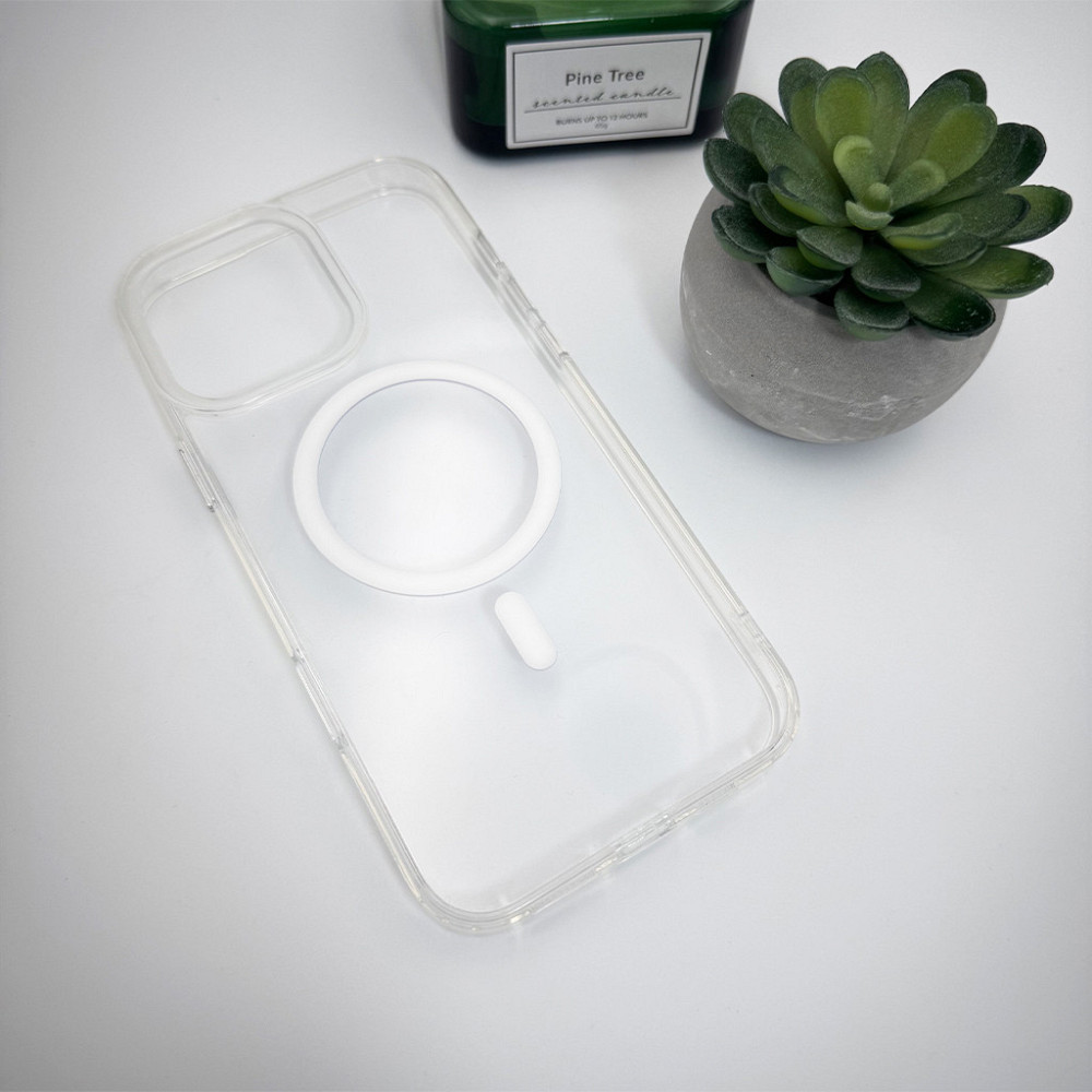 Чехол для iPhone 16 Cosmic Acrylic Colorful White Киев - изображение 3