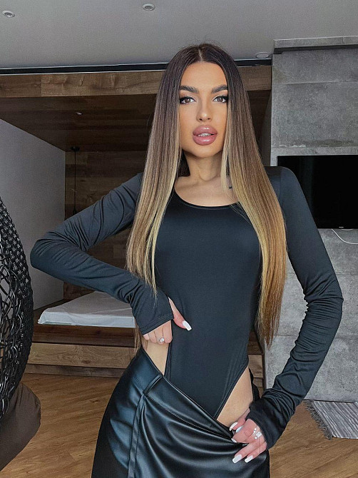 Жіночий базовий боді з довгим рукавом мікродайвінг 50/52 Одеса - фото 6