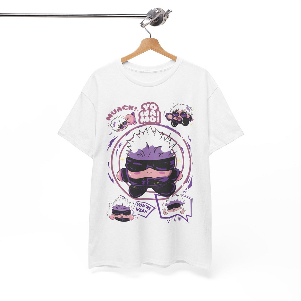 Футболка мужская аниме Аниме Гаминг Саторо Годжо оверсайз (S/M/L) Черний AnimeJ0467 Днепр - изображение 16