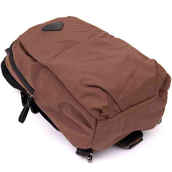 Сумка через плече нейлон Vintage 20634 Коричнева Київ