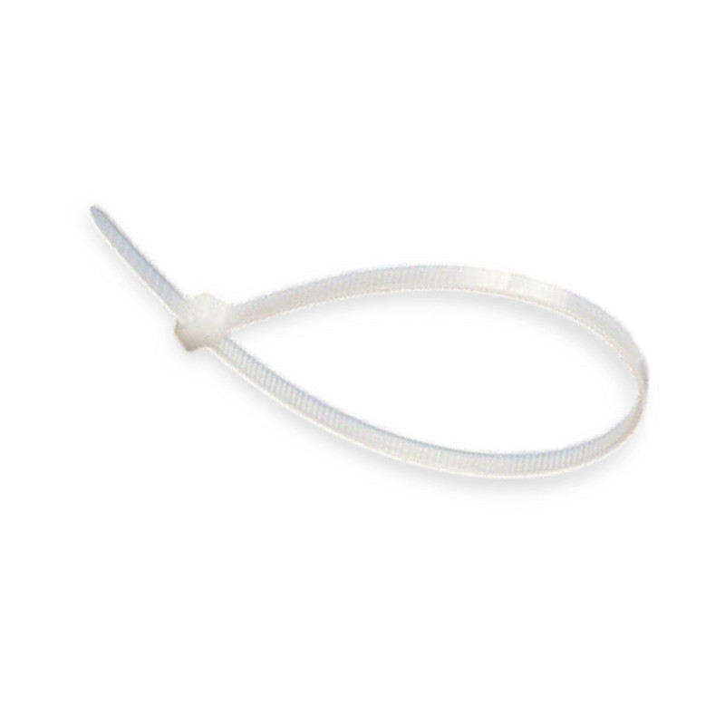 Хомут 200 x 4,6 (5,0) білий, d 3-50мм, 22кг пластиковий Мукачево - фото 1