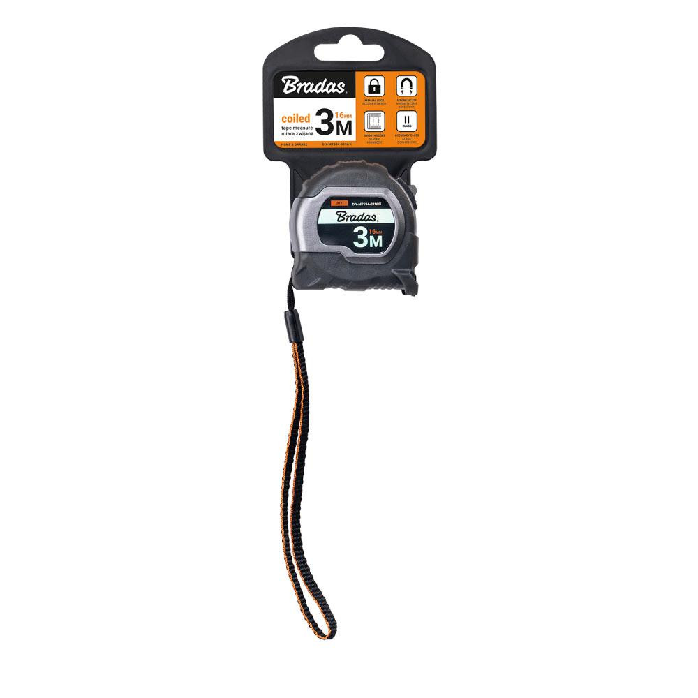 Рулетка на котушці, магнітний наконечник, COAL soft, 3м/16мм, DIY-MTS34-0316/K Київ - фото 3