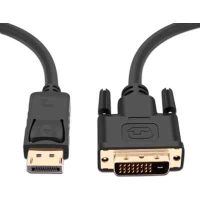 Кабель мультимедийный DisplayPort to DVI 3.0m Prologix (PR-DP-DVI-P-04-30-3m) Винница