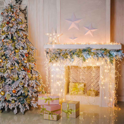 Гирлянда ColorWay Бахрома 3 м x 0.6 м 100 Led IP20 цветная USB (CW-GF-100L36UMC) Винница - изображение 7