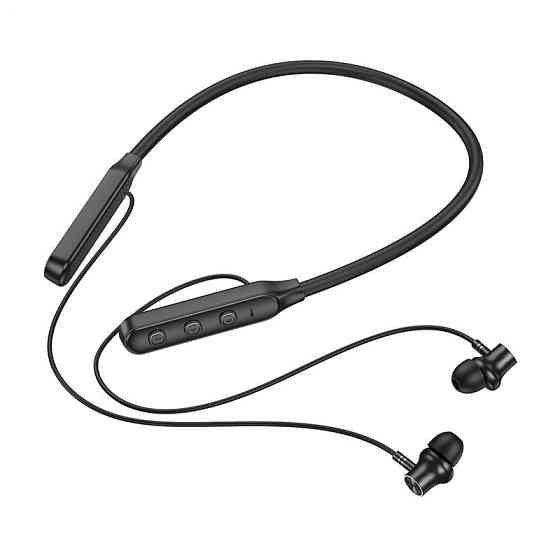 Бездротові спортивні навушники HOCO ES74 Refinado neck-mounted BT earphones Black Одеса