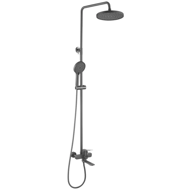 Душевая колонна с смесителем Mixxus Wilson 009-J графит Харьков - изображение 1