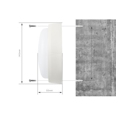 Світильник Delux WC-1 12 Вт 5000K IP54 (90021161) Вінниця - фото 3