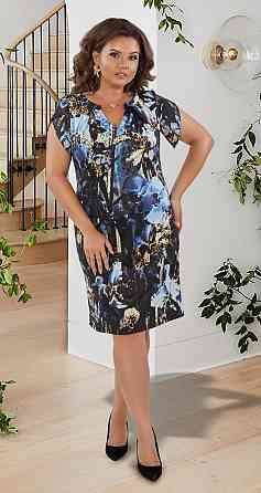 Красивое лёгкое платье  большого размера (50) Киев