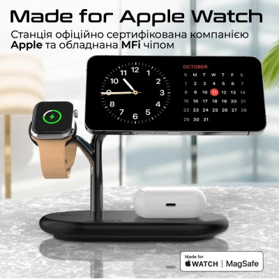 Зарядное устройство Promate synergy-pro.black Винница - изображение 4