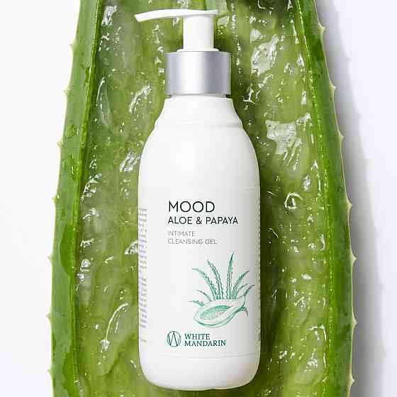 Гель для интимной гигиены Алоэ Папая Mood ALOE & PAPAYA White Mandarin 280 мл Киев